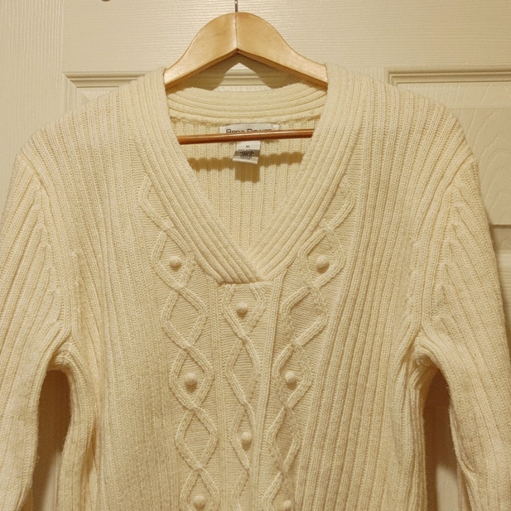 V-neck sweater